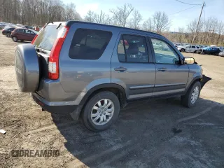 2005 Honda CR-V EX SE with VIN JHLRD78965C012301, listed as a Copart auction lot 53502305 with 0 mi miles and Salvage Title. Bid and sale history available at carsss.com. Image 3.