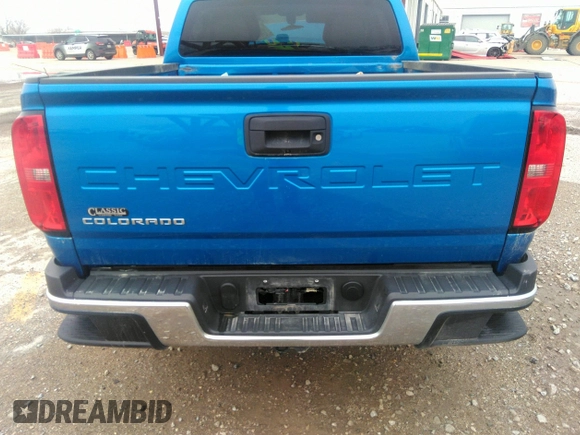 2022 Chevrolet Colorado 2WD Work Truck с VIN 1GCGSBEA9N1331943, выставлен на аукционе IAAI как лот 41378162 с пробегом 70 227 миль миль и . История ставок и продаж доступна на DreamBid. Изображение 19.