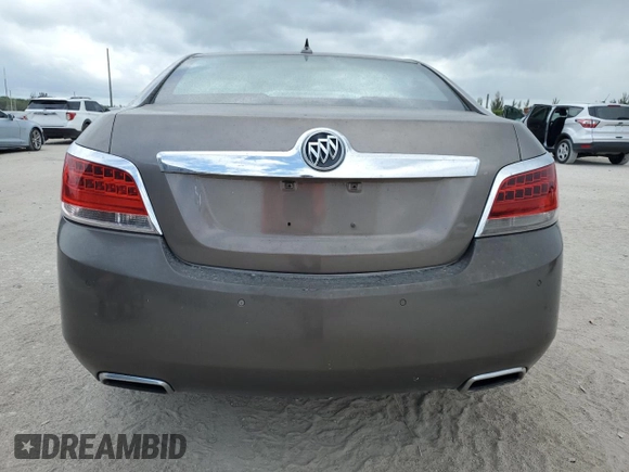 2012 Buick LaCrosse Premium 1 with VIN 1G4GD5E37CF176723, listed as a Copart auction lot 55230075 with 147,210 mi miles and Salvage title. Bid and sale history available at DreamBid. Image 6.