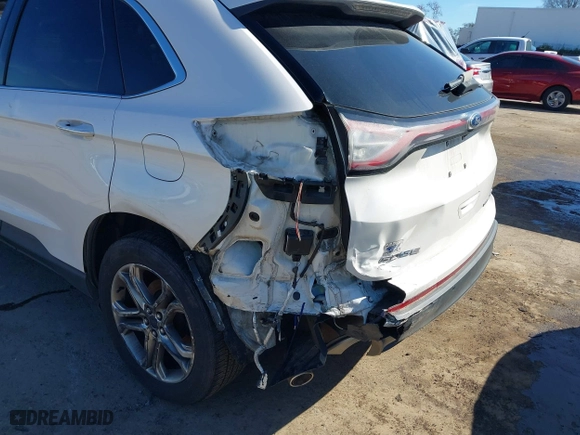 2017 Ford Edge Titanium with VIN 2FMPK3K83HBC58497, listed as a IAAI auction lot 41564810 with 167,711 mi miles. Bid and sale history available at carsss.com. Image 6.