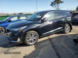 2020 Acura RDX Technology with VIN 5J8TC2H5XLL021863, listed as a Copart auction lot 51994755 with 100,432 mi miles and Salvage Title. Bid and sale history available at DreamBid. Image 1.