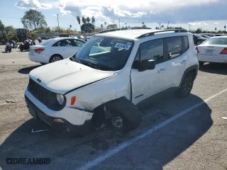 2019 Jeep Renegade Sport with VIN ZACNJBAB4KPK19844, listed as a Copart auction lot 48353825 with 69,038 mi miles and Salvage Title. Bid and sale history available at carsss.com. Image 1.
