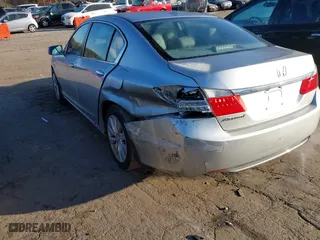 2015 Honda Accord Sedan EX-L with VIN 1HGCR2F86FA104086, listed as a IAAI auction lot 41395174 with 199,287 mi miles. Bid and sale history available at carsss.com. Image 6.