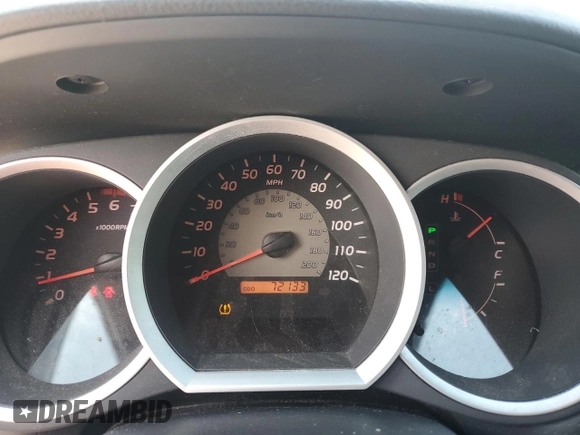 2009 Toyota Tacoma PreRunner with VIN 3TMKU72N19M020363, listed as a Copart auction lot 63984585 with 72,133 mi miles and Salvage title. Bid and sale history available at DreamBid. Image 9.