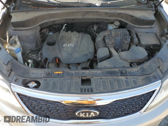 2014 Kia Sorento LX with VIN 5XYKTCA61EG438449, listed as a Copart auction lot 53690115 with 167,497 mi miles and Clean Title. Bid and sale history available at carsss.com. Image 12.