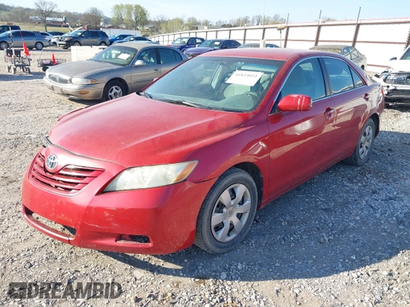 2009 Toyota Camry with VIN 4T4BE46K69R129362, listed as a IAAI auction lot 41833052 with 195,235 mi miles. Bid and sale history available at carsss.com. Image 2.