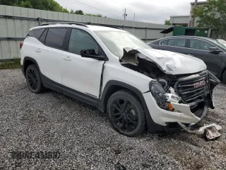 2022 GMC Terrain SLE with VIN 3GKALMEV9NL179404, listed as a Copart auction lot 55949255 with 63,840 mi miles and Salvage title. Bid and sale history available at DreamBid. Image 4.