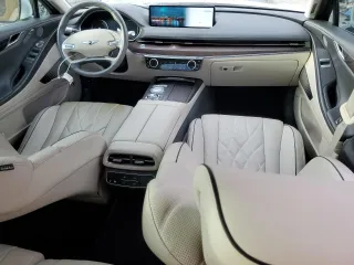 2021 Genesis G80 3.5T Prestige with VIN KMTGC4SD2MU048659, listed as a Copart auction lot 79941104 with 0 mi miles and Non Repairable. Bid and sale history available at carsss.com. Image 8.