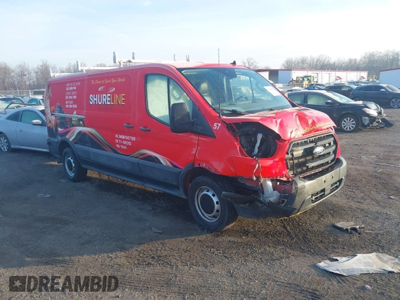 2020 Ford Transit Cargo z VIN 1FTBR1Y83LKB49056, wystawiony jako IAAI lot #41168050 z przebiegiem 91 855 mil mil oraz . Historia ofert i sprzedaży dostępna na DreamBid. Obrazek 1.