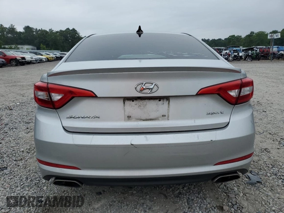 2015 Hyundai Sonata Sport with VIN 5NPE34AF0FH067684, listed as a Copart auction lot 56144395 with 155,780 mi miles and Salvage title. Bid and sale history available at DreamBid. Image 6.