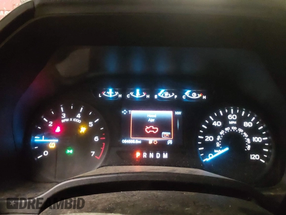 2018 Ford F-150 XL with VIN 1FTEX1EP1JKE74560, listed as a IAAI auction lot 41531539 with 54,558 mi miles and . Bid and sale history available at DreamBid. Image 7.