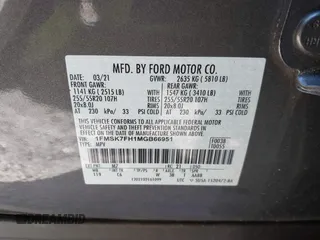 2021 Ford Explorer Limited с VIN 1FMSK7FH1MGB66951, выставлен на аукционе IAAI как лот 42331443 с пробегом 54 337 миль миль и . История ставок и продаж доступна на DreamBid. Изображение 9.
