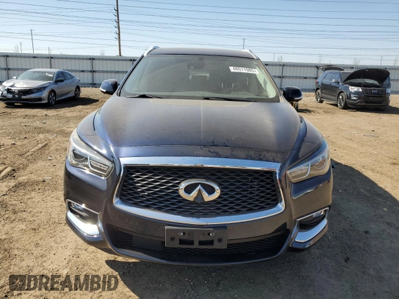 2020 Infiniti QX60 Luxe with VIN 5N1DL0MM5LC508386, listed as a Copart auction lot 48911085 with 95,111 mi miles and Salvage Title. Bid and sale history available at DreamBid. Image 5.