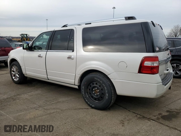 2016 Ford Expedition Max Limited with VIN 1FMJK2AT2GEF03069, listed as a Copart auction lot 46732195 with 188,596 mi miles and Clean title. Bid and sale history available at DreamBid. Image 2.