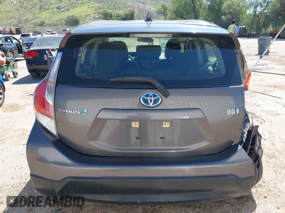 2017 Toyota Prius One with VIN JTDKDTB37H1596039, listed as a IAAI auction lot 41868009 with 124,585 mi miles and . Bid and sale history available at DreamBid. Image 17.