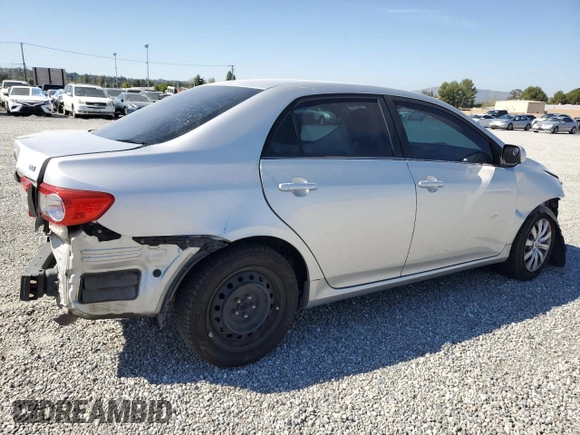 2013 Toyota Corolla L with VIN 5YFBU4EEXDP167695, listed as a Copart auction lot 52051685 with 192,427 mi miles and Salvage Title. Bid and sale history available at carsss.com. Image 3.