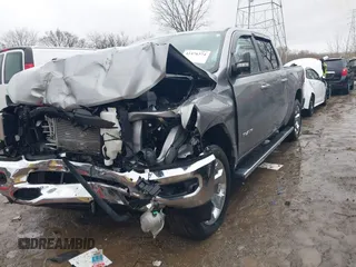 2021 Ram 1500 Big Horn with VIN 1C6RRFFG8MN723311, listed as a IAAI auction lot 41476374 with 39,355 mi miles and . Bid and sale history available at DreamBid. Image 18.