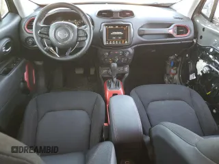 2022 Jeep Renegade Trailhawk with VIN ZACNJDC18NPN71345, listed as a Copart auction lot 87888185 with 16,288 mi miles and Salvage Title. Bid and sale history available at DreamBid. Image 8.