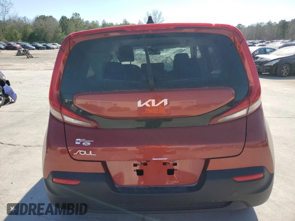 2022 Kia Soul LX with VIN KNDJ23AU5N7820705, listed as a Copart auction lot 46083615 with 19,294 mi miles and Salvage Title. Bid and sale history available at carsss.com. Image 6.