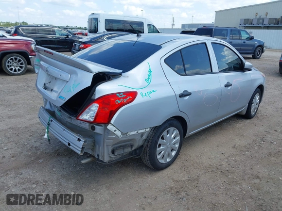 2016 Nissan Versa S with VIN 3N1CN7APXGL846526, listed as a IAAI auction lot 42215430 with 95,573 mi miles and . Bid and sale history available at DreamBid. Image 4.
