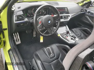 2021 BMW M4 Competition with VIN WBS33AZ01MCG52204, listed as a Copart auction lot 82550333 with 26,194 mi miles. Bid and sale history available at carsss.com. Image 8.
