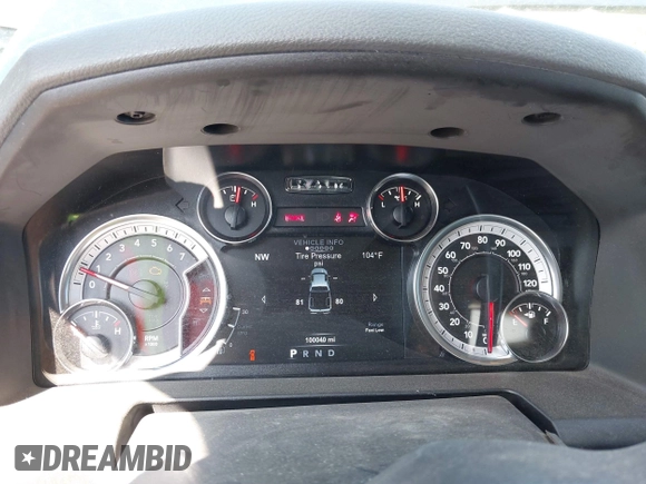 2018 Ram 2500 SLT with VIN 3C6TR5DT2JG166397, listed as a IAAI auction lot 42551256 with 100,040 mi miles and . Bid and sale history available at DreamBid. Image 7.