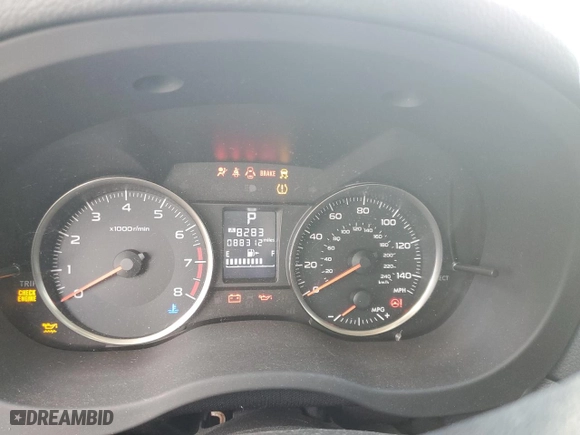 2016 Subaru Crosstrek Premium with VIN JF2GPABC6G8245177, listed as a Copart auction lot 71115284 with 88,312 mi miles and Salvage Title. Bid and sale history available at carsss.com. Image 9.