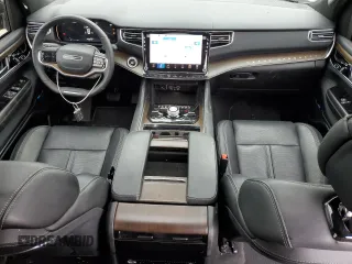 2024 Jeep Grand Wagoneer с VIN 1C4SJSEP4RS109943, выставлен на аукционе Copart как лот 53230095 с пробегом 27 251 миль миль и Списание • Salvage title. История ставок и продаж доступна на DreamBid. Изображение 8.