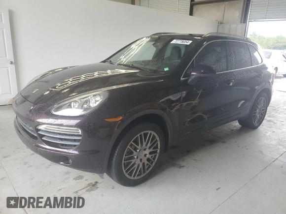 2011 Porsche Cayenne S Hybrid with VIN WP1AE2A21BLA93581, listed as a Copart auction lot 72778054 with 118,749 mi miles and Salvage Title. Bid and sale history available at carsss.com. Image 1.