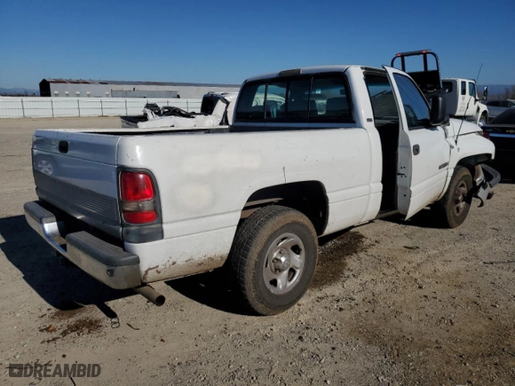1996 Dodge Ram 1500 with VIN 1B7HC16Y6TS580926, listed as a Copart auction lot 88904045 with 132,097 mi miles and Salvage Title. Bid and sale history available at carsss.com. Image 3.