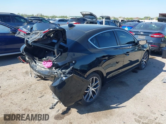 2021 Acura ILX w/Premium Package with VIN 19UDE2F70MA002092, listed as a IAAI auction lot 41867326 with 46,411 mi miles. Bid and sale history available at carsss.com. Image 4.