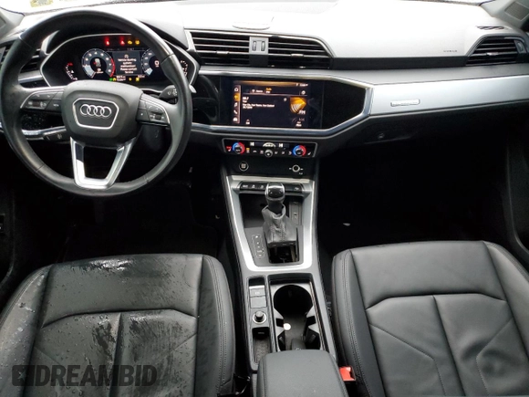 2021 Audi Q3 Premium with VIN WA1AUCF35M1117045, listed as a Copart auction lot 69658452 with 9,015 mi miles. Bid and sale history available at carsss.com. Image 8.