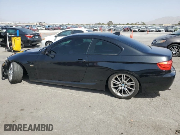 2011 BMW 3 Series 328i with VIN WBAKE5C53BE573573, listed as a Copart auction lot 71417684 with 191,413 mi miles and Salvage title. Bid and sale history available at DreamBid. Image 2.
