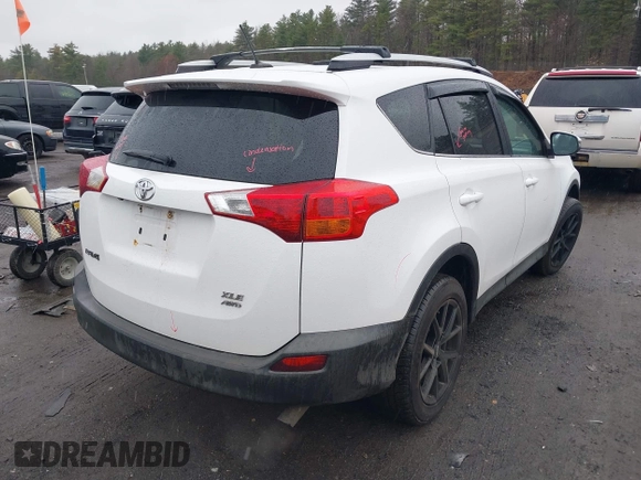 2013 Toyota RAV4 XLE with VIN 2T3RFREV1DW061485, listed as a IAAI auction lot 41964057 with 243,647 mi miles. Bid and sale history available at carsss.com. Image 4.