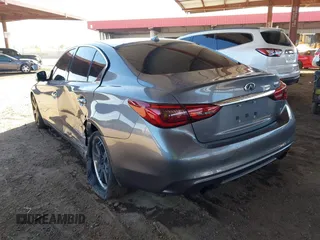 2020 Infiniti Q50 Luxe with VIN JN1EV7AP8LM200197, listed as a IAAI auction lot 42270721 with 66,978 mi miles and . Bid and sale history available at DreamBid. Image 3.
