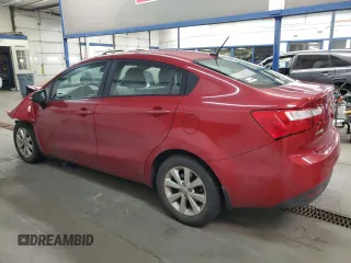 2015 Kia Rio EX with VIN KNADN4A35F6499738, listed as a Copart auction lot 45329805 with 99,029 mi miles and Salvage Title. Bid and sale history available at carsss.com. Image 2.