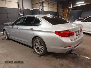 2018 BMW 5 Series 540i xDrive with VIN WBAJE7C53JWD52669, listed as a IAAI auction lot 41634800 with 89,829 mi miles and . Bid and sale history available at DreamBid. Image 3.