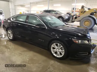 2014 Chevrolet Impala LT with VIN 2G1125S35E9228598, listed as a Copart auction lot 46658085 with 115,102 mi miles and Salvage Title. Bid and sale history available at DreamBid. Image 4.