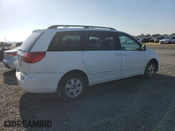 2006 Toyota Sienna CE with VIN 5TDZA23C86S465346, listed as a Copart auction lot 54627435 with 243,643 mi miles and Clean Title. Bid and sale history available at carsss.com. Image 3.