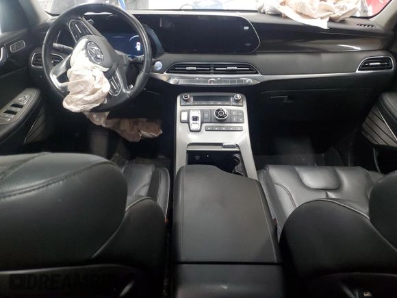 2021 Hyundai Palisade Limited with VIN KM8R5DHE1MU207961, listed as a Copart auction lot 56989515 with 36,416 mi miles and Salvage title. Bid and sale history available at DreamBid. Image 8.