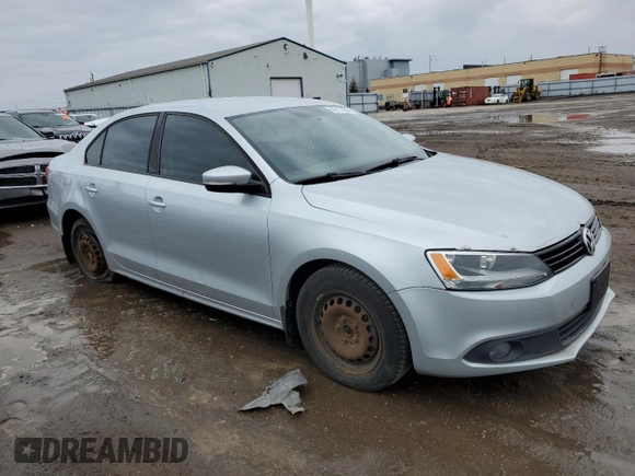 2014 Volkswagen Jetta with VIN 3VWWL7AJ3EM296862, listed as a Copart auction lot 50172305 with 278,199 mi miles and Salvage title. Bid and sale history available at DreamBid. Image 4.