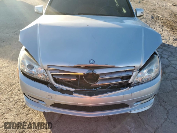 2011 Mercedes-Benz C 350 Sport with VIN WDDGF5GB2BR141092, listed as a Copart auction lot 84514624 with 139,550 mi miles and Salvage title. Bid and sale history available at DreamBid. Image 12.