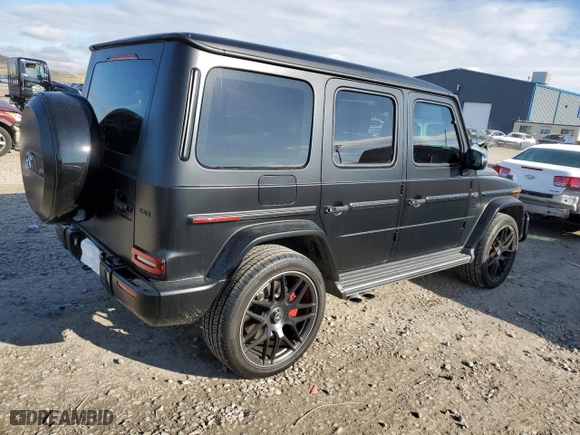 2022 Mercedes-Benz G-Class AMG G 63 with VIN W1NYC7HJ1NX439246, listed as a Copart auction lot 88161225 with NaN miles and Salvage Title. Bid and sale history available at carsss.com. Image 3.