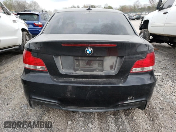 2013 BMW 1 Series 135i with VIN WBAUC9C55DVM13414, listed as a Copart auction lot 48747914 with 106,214 mi miles and Salvage title. Bid and sale history available at DreamBid. Image 6.