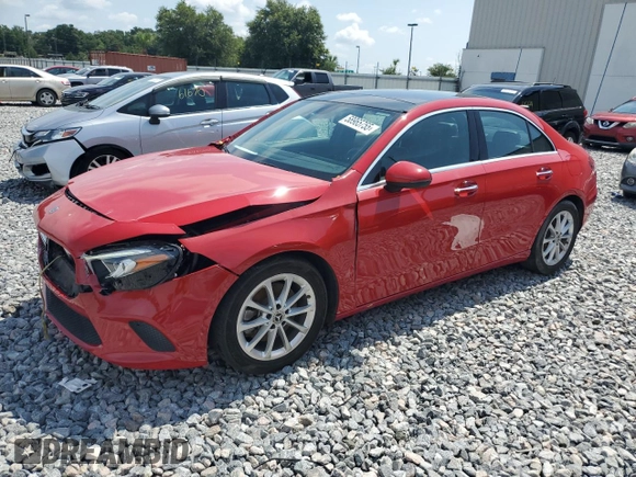 2020 Mercedes-Benz A 220 with VIN WDD3G4EB0LW041746, listed as a Copart auction lot 58965755 with 47,350 mi miles and Clean title. Bid and sale history available at DreamBid. Image 1.