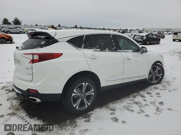2024 Acura RDX w/Advance Package with VIN 5J8TC2H7XRL019329, listed as a Copart auction lot 81624174 with 6,162 mi miles and Salvage Title. Bid and sale history available at carsss.com. Image 3.