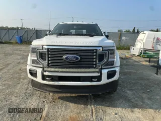 2022 Ford F-450 XL with VIN 1FT8W4DT4NEG07557, listed as a Copart auction lot 66931864 with 54,291 mi miles and Salvage Title. Bid and sale history available at carsss.com. Image 1.