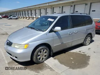 2003 Honda Odyssey EX-L z VIN 5FNRL18913B102453, wystawiony jako Copart lot #57473735 z przebiegiem Nie podano mil oraz Nie do naprawy • Non repairable. Historia ofert i sprzedaży dostępna na DreamBid. Obrazek 1.