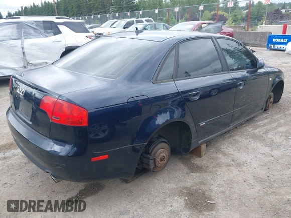2007 Audi A4 z VIN WAUEH78E57A062129, wystawiony jako IAAI lot #42426196 z przebiegiem 165 157 mil mil oraz . Historia ofert i sprzedaży dostępna na DreamBid. Obrazek 4.