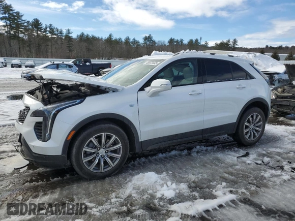 2023 Cadillac XT4 AWD Sport with VIN 1GYFZFR43PF109725, listed as a Copart auction lot 46972445 with 16,736 mi miles and Salvage Title. Bid and sale history available at carsss.com. Image 1.